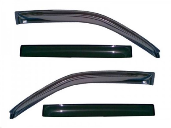 Дефлекторы дверей (ветровики) Citroen C4 5 дв. хетчбэк с 2010 г.
