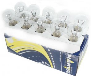 Лампа NARVA 12V P21/5W двухконтактная смещенный цоколь по высоте