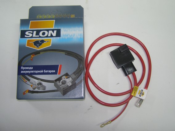 Провод АКБ (плюс) Г-3302 дв. 402 (1220 мм) SLON