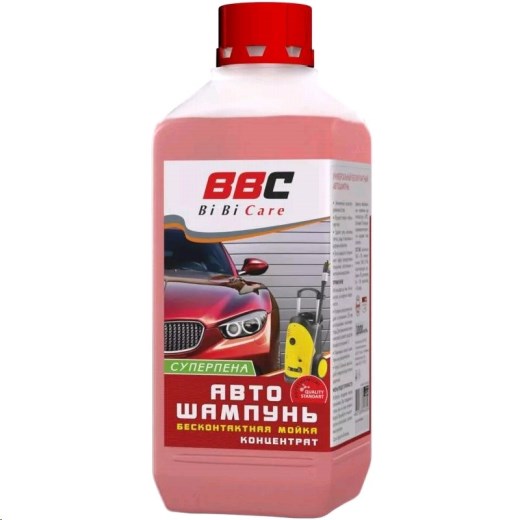 Шампунь для бесконтактной мойки LAVR 1л. BiBiCare Суперпена концентрат