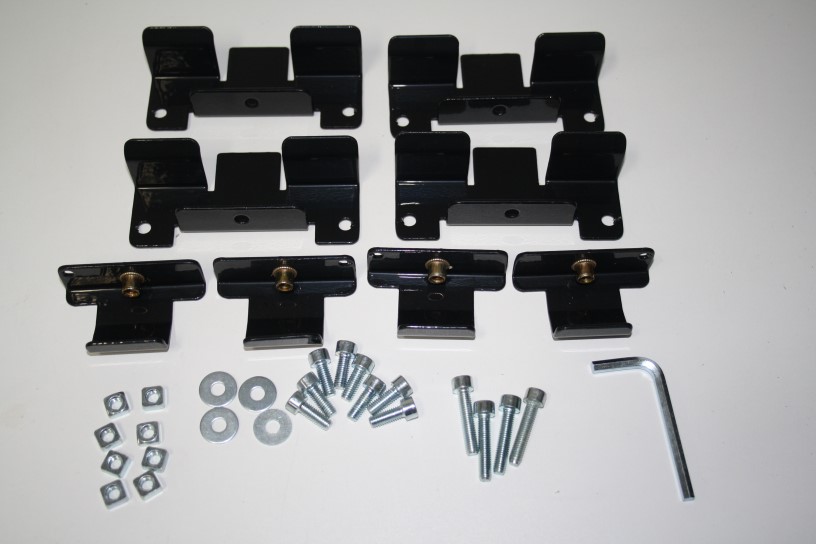 Комплект адаптеров 2 LUX Subaru Forester 2002i с интегрированными рейлингами