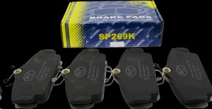 Колодки тормозные передние Nissan Almera, Primera II SCT