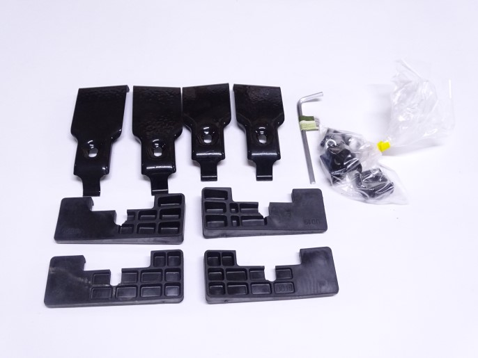 Компл. адаптеров для авто с гладкой крышей Chevrolet Aveo T250 2006-2012г (110см), Ravon R3 2015-н.в, 125см