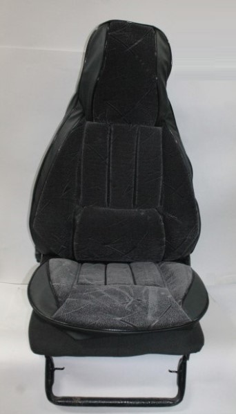 Чехлы на сиденья /Daewoo Nexia/ с 2008 г. Форсаж Флок черный