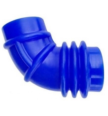 Патрубок фильтра воздушного (гофра) Г-3302 ЗМЗ-405 (угол) силикон