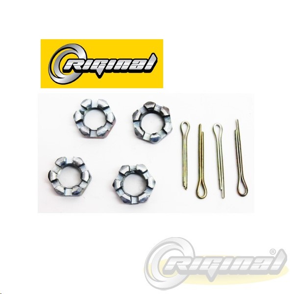 Гайка М16*1,5 рулевого пальца /Г-3302, 53/ (4 шт) с шплинтами