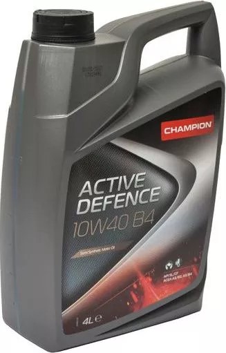 Масло моторное CHAMPION ACTIVE DEFENCE 10W40 B4 SL/CF 4л. полусинт.
