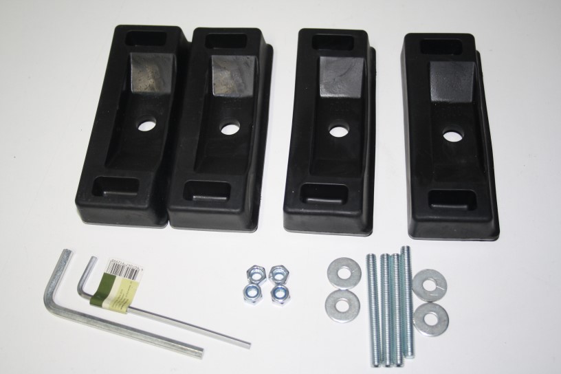 Компл. адаптеров для авто со штат. местами крепления VW Transporter (T5/T6) (реком.перекладина 150см)