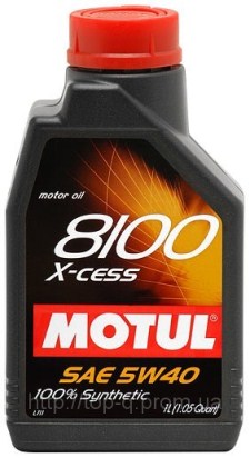 Масло моторное MOTUL 8100 X-CESS GEN2  5W40 1л. синтетика