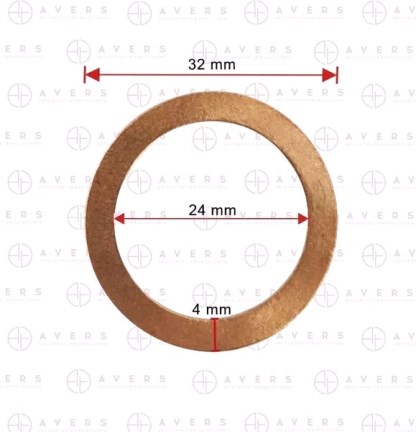 Кольцо сливной пробки Toyota, Lexus