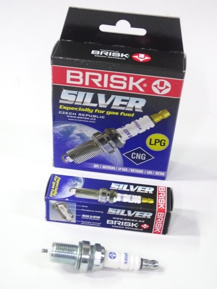 Свечи BRISK  Silver  NR 15 S ЗМЗ-402 на газ.топлив. (1354)