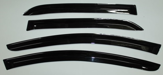 Дефлекторы дверей (ветровики) Renault Logan II /с 2014 г./