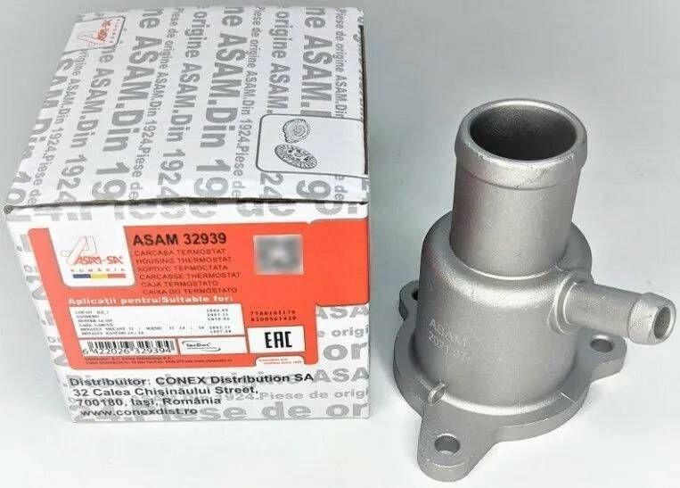 Корпус термостата Renault Logan Sandero Duster /алюминиевый/