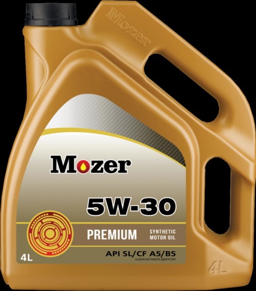 Масло моторное  MOZER  Premium 5W-30 SL/CF A5/B5 (синт)  4л
