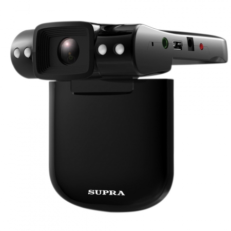 Видеорегистратор SUPRA SCR-650 SD/SDHC до 16Gb,, miniUSB, AV, экран 6,4см., ночн
