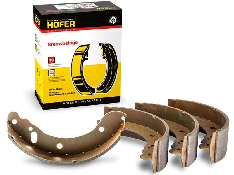 Колодки тормозные задние  Г-3302, 2217 Соболь