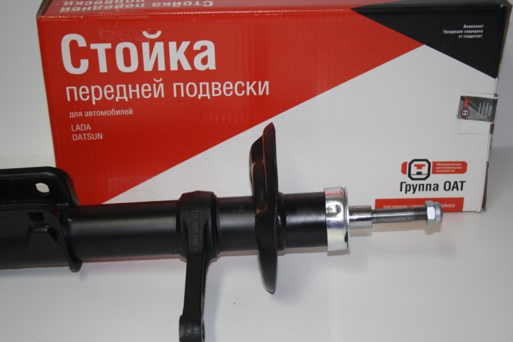 Стойка амортизаторн. передняя 1118 (под коническую пружину) правая масл.