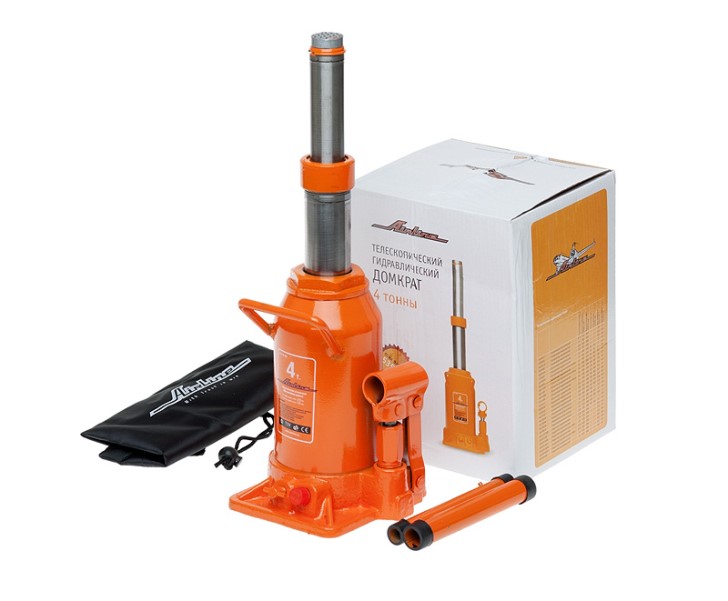 Домкрат гидравл. *4т. 2-х плунжерный высота подъема 229-535мм