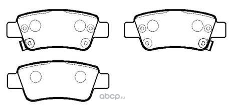 Колодки тормозные дисковые