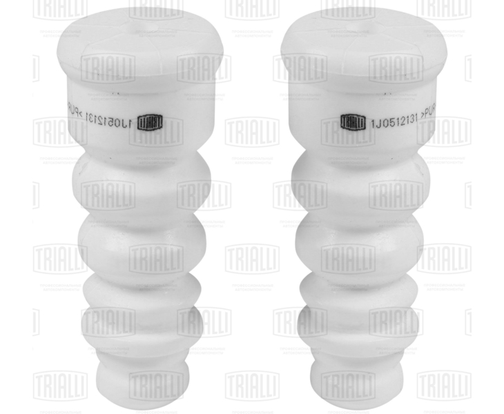 Отбойник стойки VW Polo Sedan (RUS) 10--, Skoda Rapid 10-- задний из 2шт