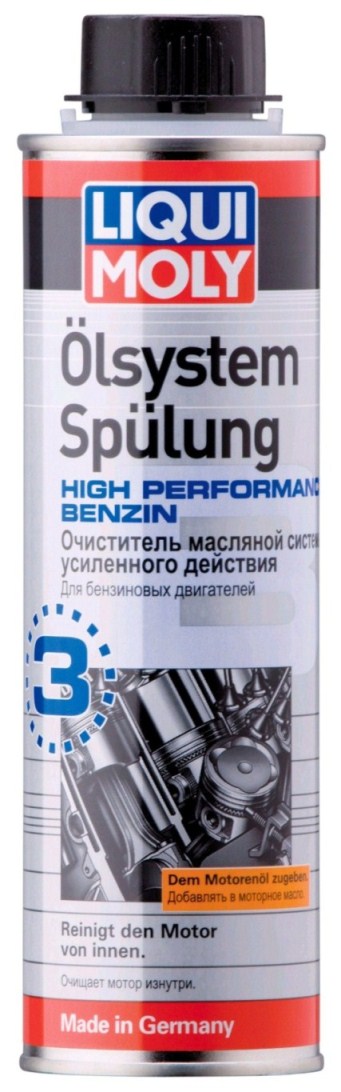 Промывка двигателя LIQUI MOLY  №3 300мл. усиленного действия для бенз. двигателя