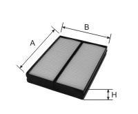 Фильтр салонный Hyundai Sonata, SANTA FE