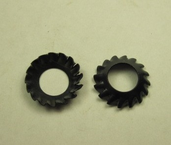 Шайба стопорная Ф 8х16  КПП 2101   корончатая (внешн.зубч.), черная