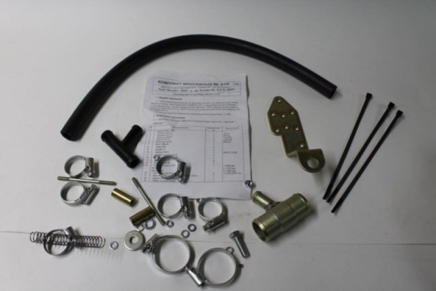 Установочный(монтажный) комплект подогревателя Северс-М. Ford Mondeo 2008г. дв. DURATES HE (2,0л.),АКП Северс-М /1,0;1,5