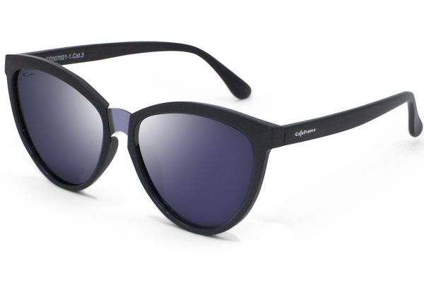 Очки водителя поляризационные сиреневая зеркальная линза