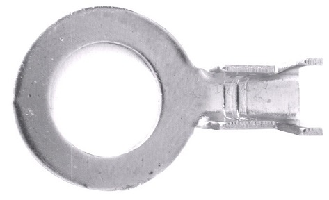 Электроразъем под винт 10мм луженый с проводом 1,5-2,5мм2