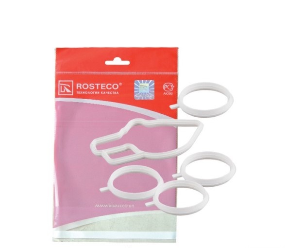 Кольцо уплотнит. ресивера и дрос. заслонки 2110-12 V 1,6 с/о (5 шт) силикон