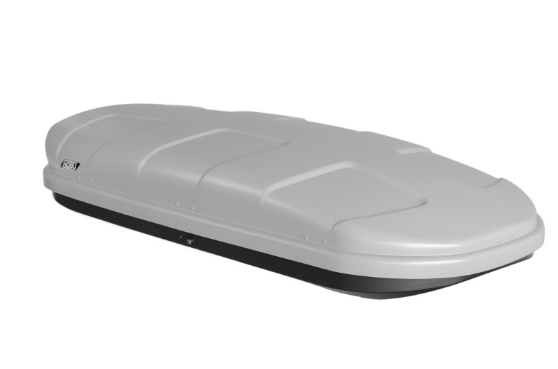 Автомобильный бокс NOBU CROSS 380 серый (текстура песок)