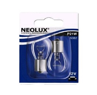 Лампа NEOLUX 12V P21W (BA15s) блистер 2шт