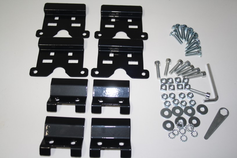 Комплект адаптеров 2 LUX Lada Vesta 2017 Lada Vesta 2017 с  интегрированными рейлингами