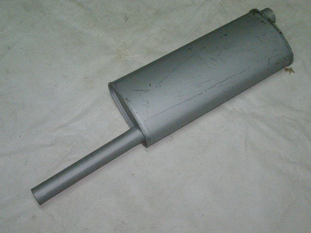 Глушитель основной ПАЗ труба длинная