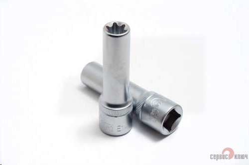Головка TORX Е-14 1/2  глубокая