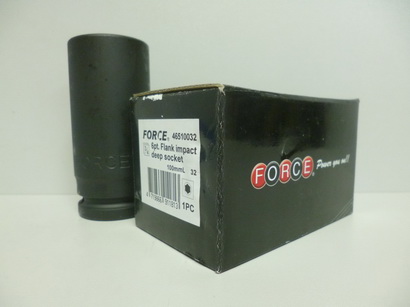 Головка торцевая 3/4  6-гран. 32мм ударная, глубокая