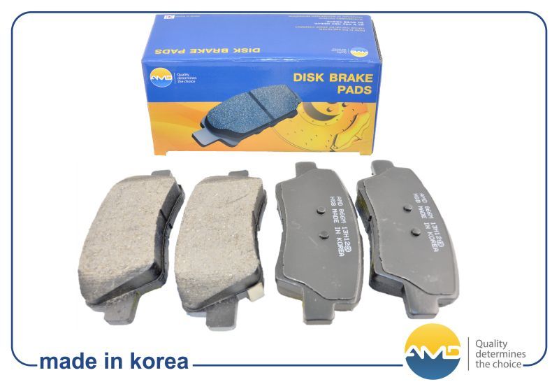 Колодки тормозные Kia OPIRUS 06=), SOUL 08=), RIO III, Solaris задние