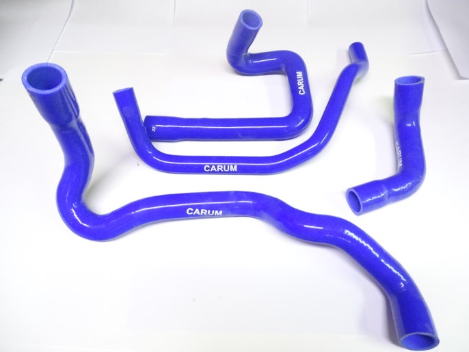 Патрубки радиатора охлаждения Renault Logan Lada Largus 16кл. Duster 1.6 силикон (4 шт)