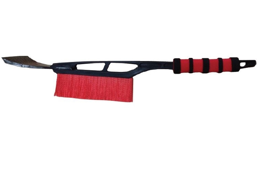 Щетка для снега WB-6301 со скребком и мягкой ручкой (53см)