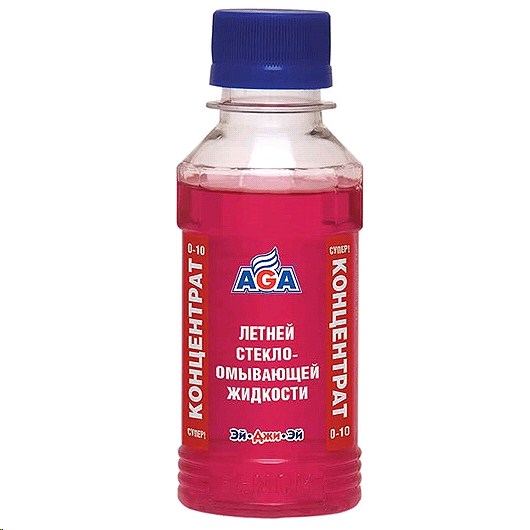 Омыватель стекол летний   80 мл AGA концетрат