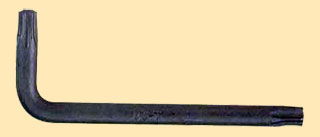 Ключ торкс Г-образный Т80