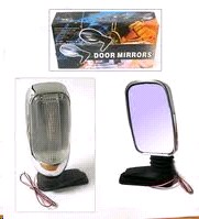 Зеркала боковые с поворот. и габарит. 666  ХРОМ 