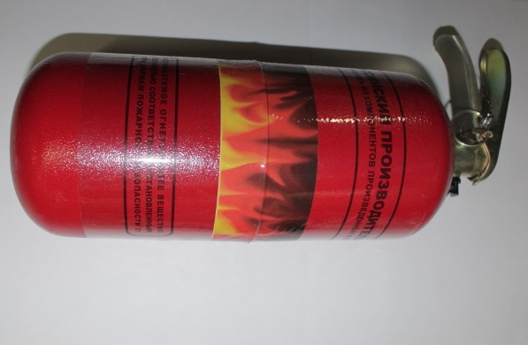 Огнетушитель порошковый ОП-2 с манометром (2кг)