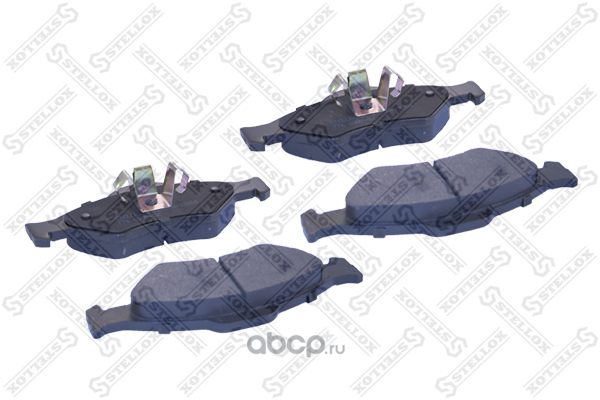Колодки дисковые передние Ford Fiesta 1.6 16V/1.8Di 00-01  с антискрип. пластинами