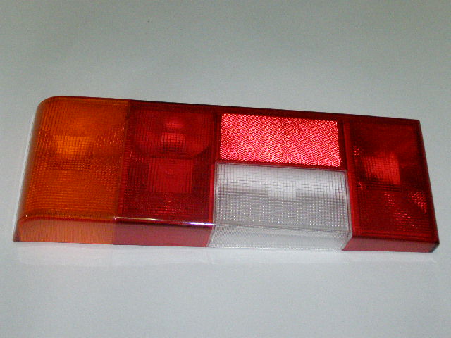 Рассеиватель заднего фонаря 2108 левый (СТЕКЛО)