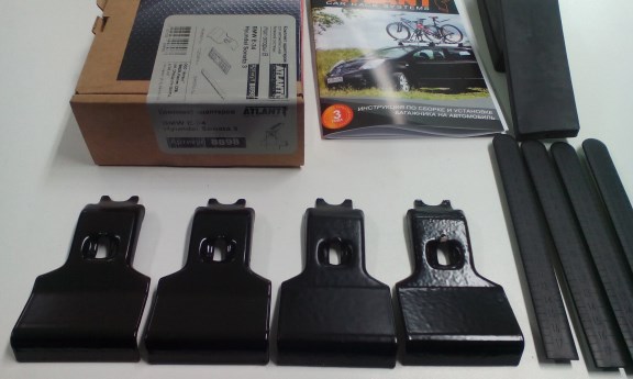 Комплект адаптеров Atlant 8898 (BMW E-34, Hyundai Sonata 3)