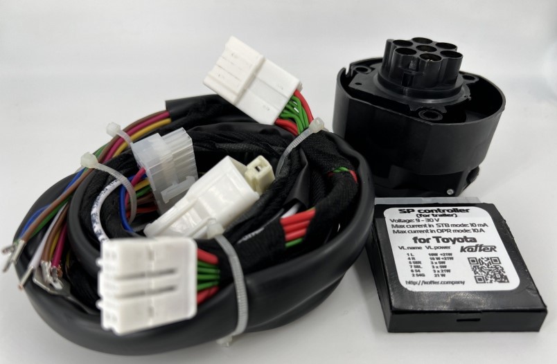 Проводка для фаркопа Toyota LAND CRUSER 300 ШТАТНАЯ 2021-