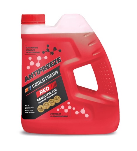 Антифриз Cool Stream  RED  -40С 4кг. красный