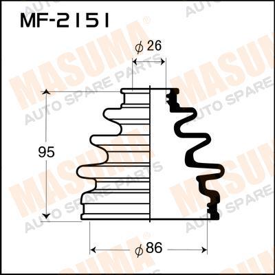 Пыльник ШРУС  MASUMA  d1=26, d2=86 h=95